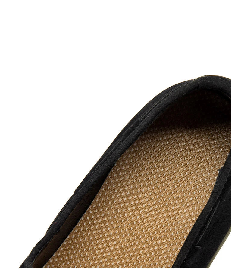 Heren Suède Elevator Loafers 5cm Hoogteverhoging | Handgemaakt Slip-On | Wijnrood Blauw Zwart Bruin | EU 38-48