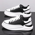 Casual Sneakers Heren & Dames | Hoogteverhogende Zool | EVA | Zwart & Wit | EU 36-44