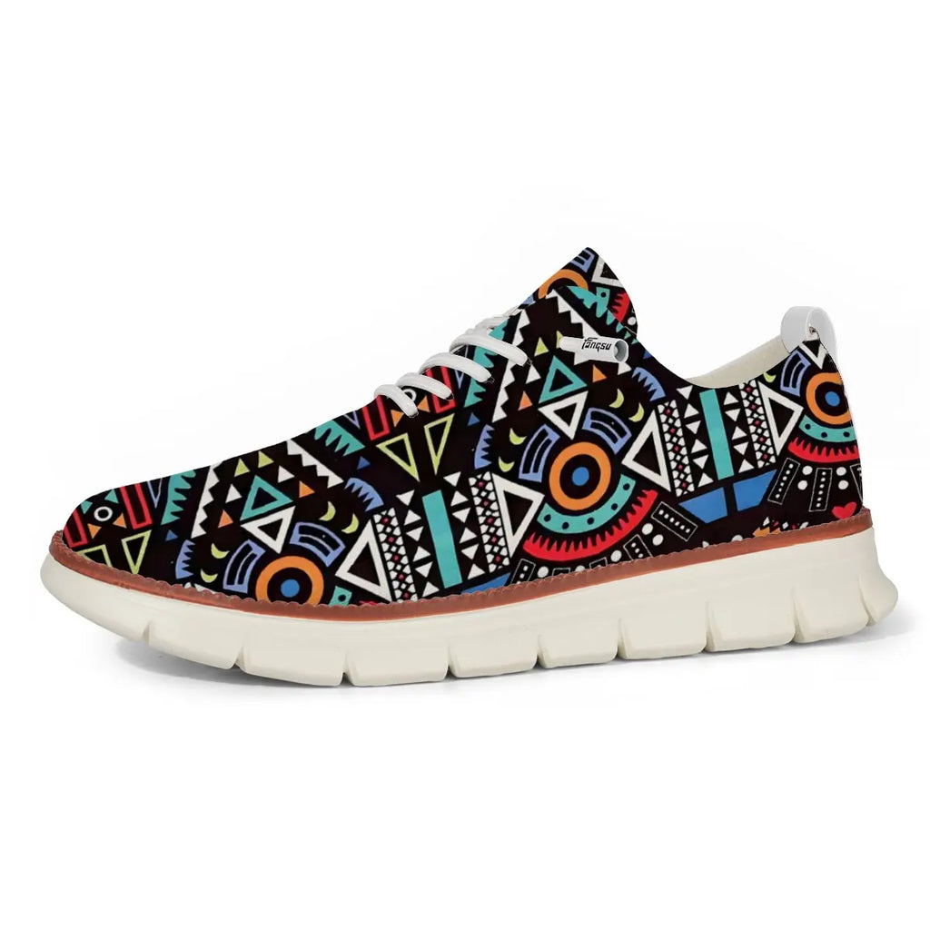 Heren Mesh Sneakers Lichtgewicht | Ademend Color Block | Beige Khaki Wit Zwart Blauw | EU 39-46